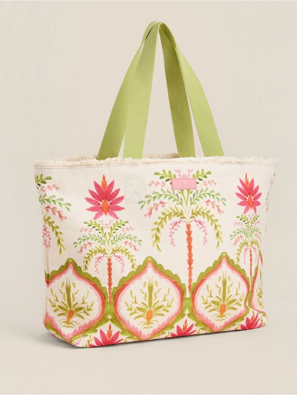 NWT! Spartina Castillo Floral beach bag